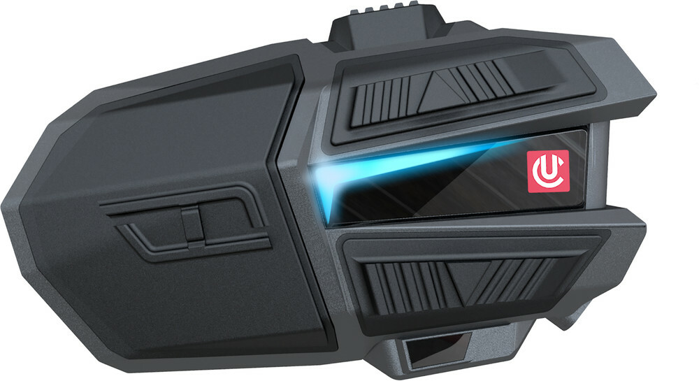 Uclear Motion 6 Dual Bluetooth Motorcycle Fullface Helmet Communicator
