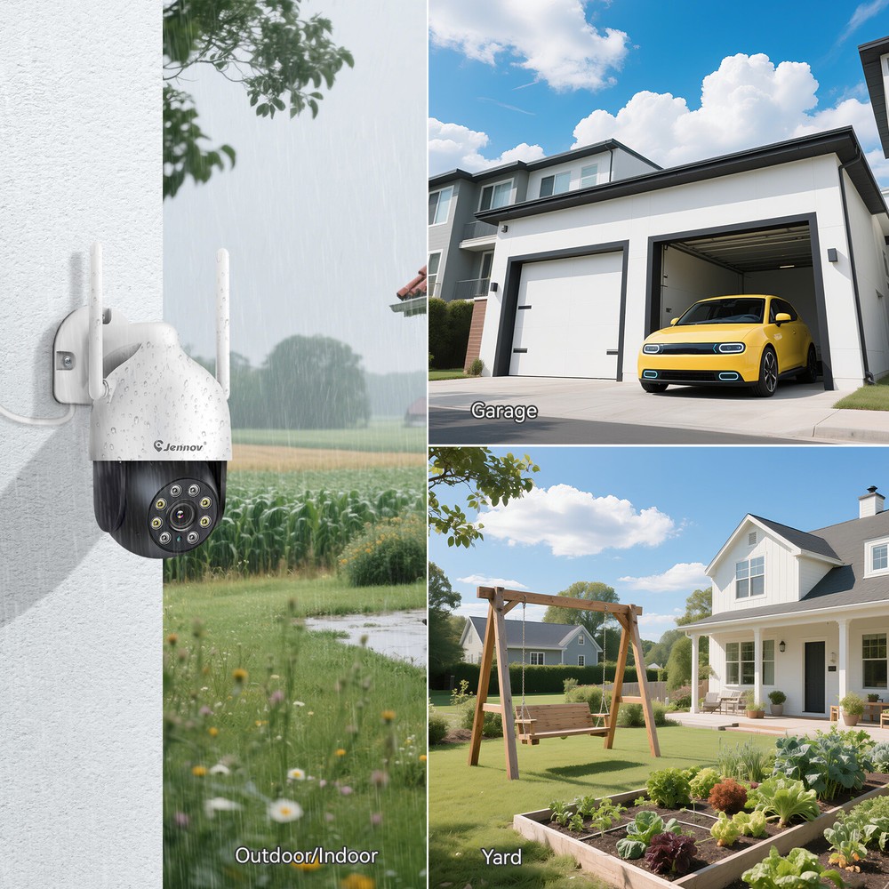 Wireless Security Camera System 5MP CCTV 10CH NVR Two Way Audio P2P Remote APP