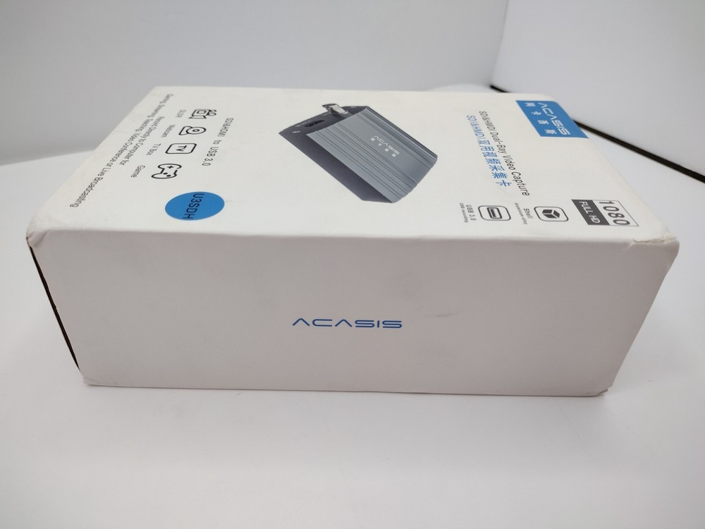 ACASIS Dual-Bay Video capture (Model: U3SDH)