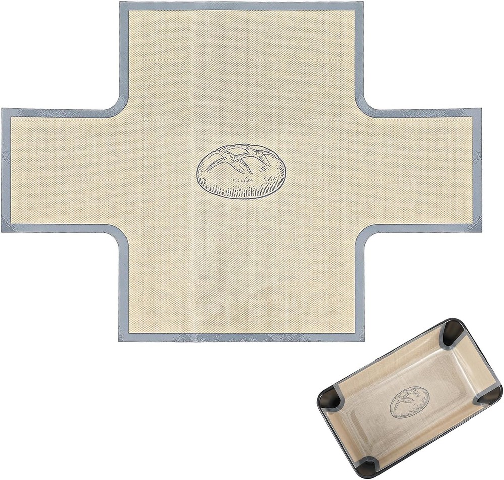 Reusable Nonstick Silicone Baking Mat for Easy Bread Release - 9 x 5 Inch