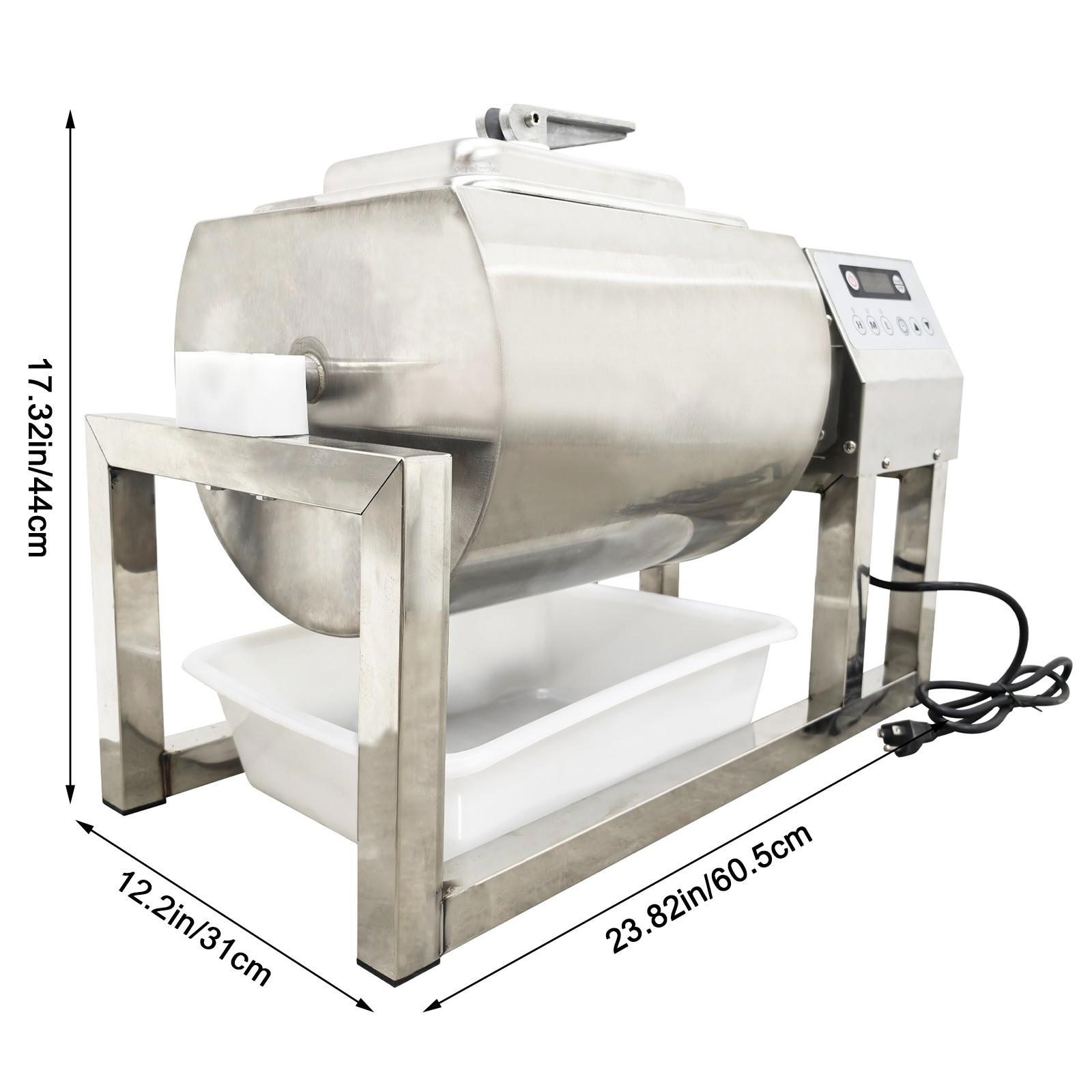 USED-15L Meat Tumbler Marinator Rotatable Marinating Machine Computer Control