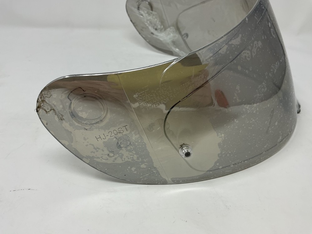 HJC HJ-20 Pinlock Shield Reflective Silver