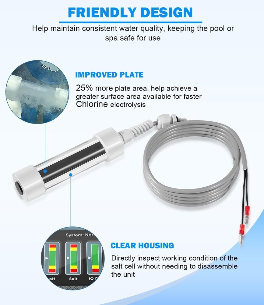 The Scepter Salt Cell Replacement For Hot Spring ACE SYSTEM P/N 76078