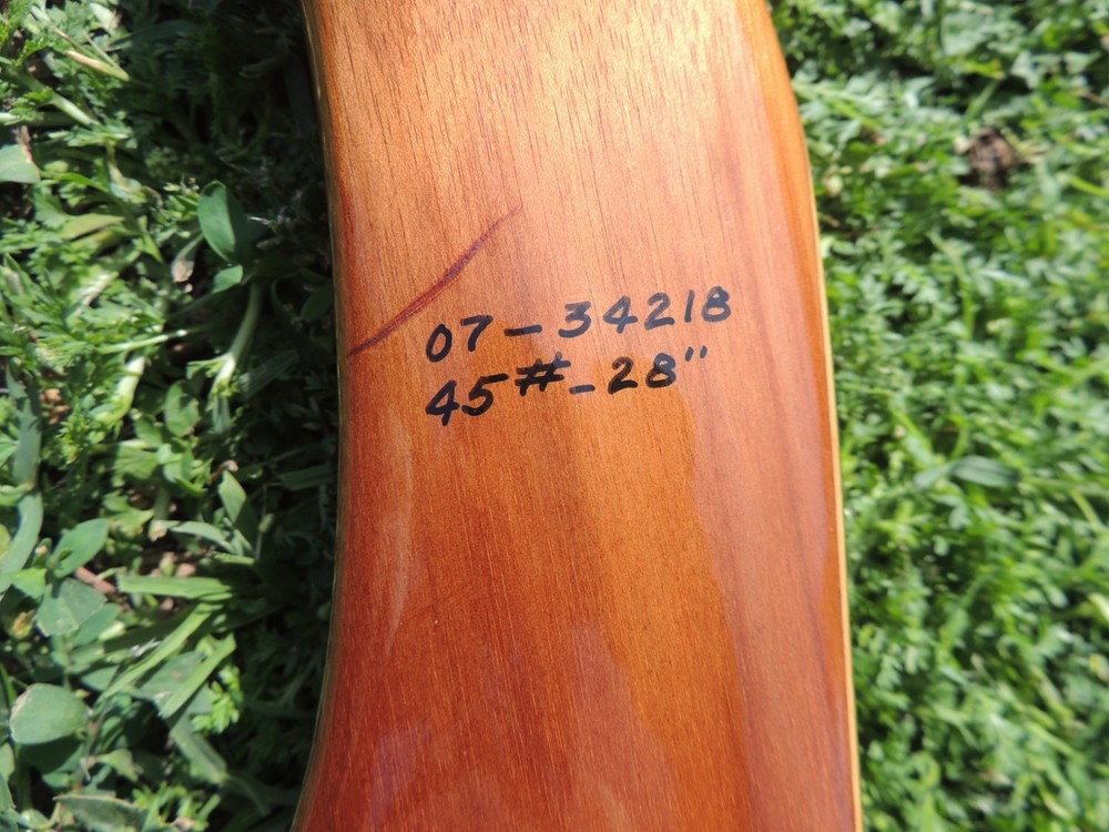 1965-67 Ben Pearson 707 Colt recurve bow with string
