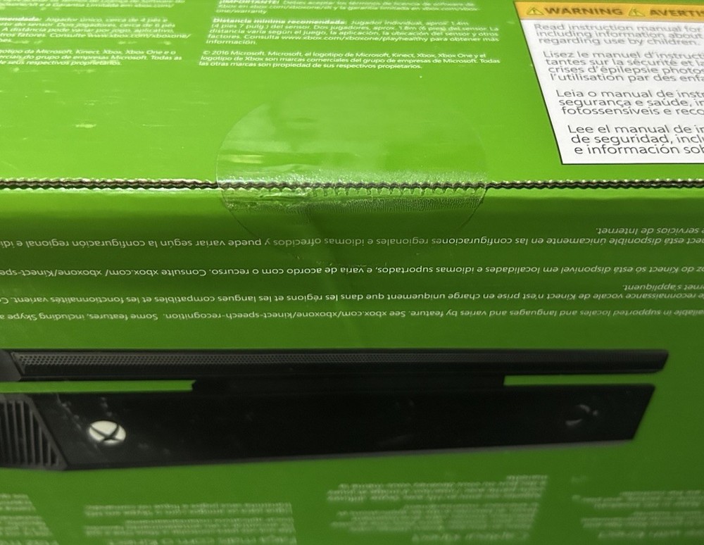 Microsoft Xbox One Kinect Motion Sensor - Black - New - Never Opened