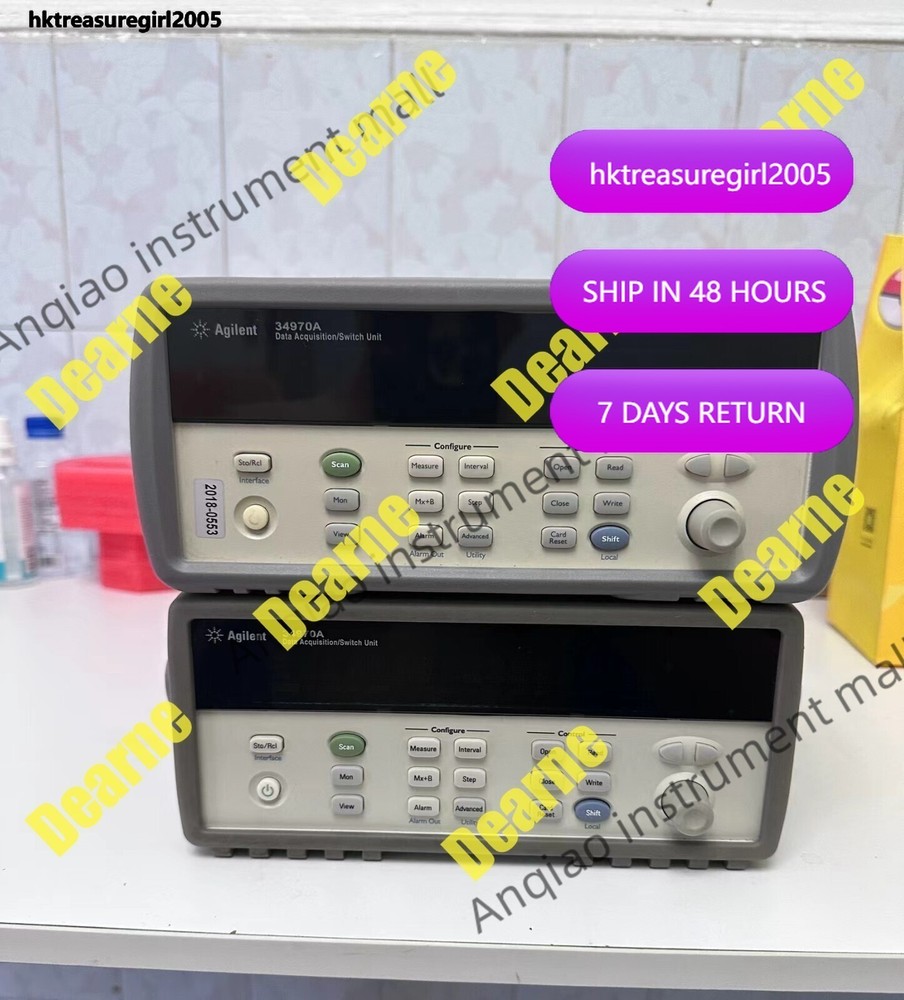 34970A Agilent/KEYSIGHT Data Aquisition Switch Unit