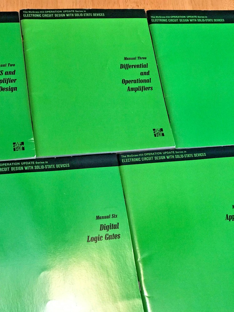 7 McGraw-Hill Operation Update Electronic Circuit Design Solid State Manual