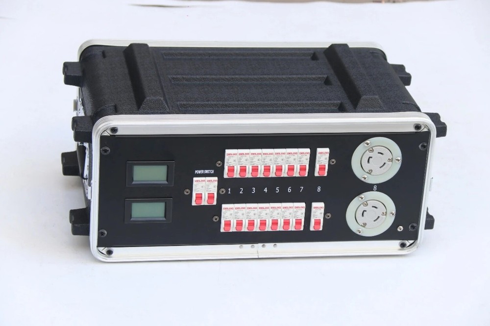 Camlock Input Supply 28*Edison Output Socket Power Distribution Box Stage