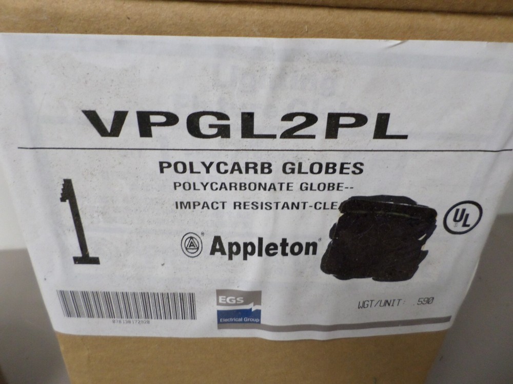 VPGL-2PL Clear Impact Resistant Polycarbonate Globe for Stylmaster Light Fixture