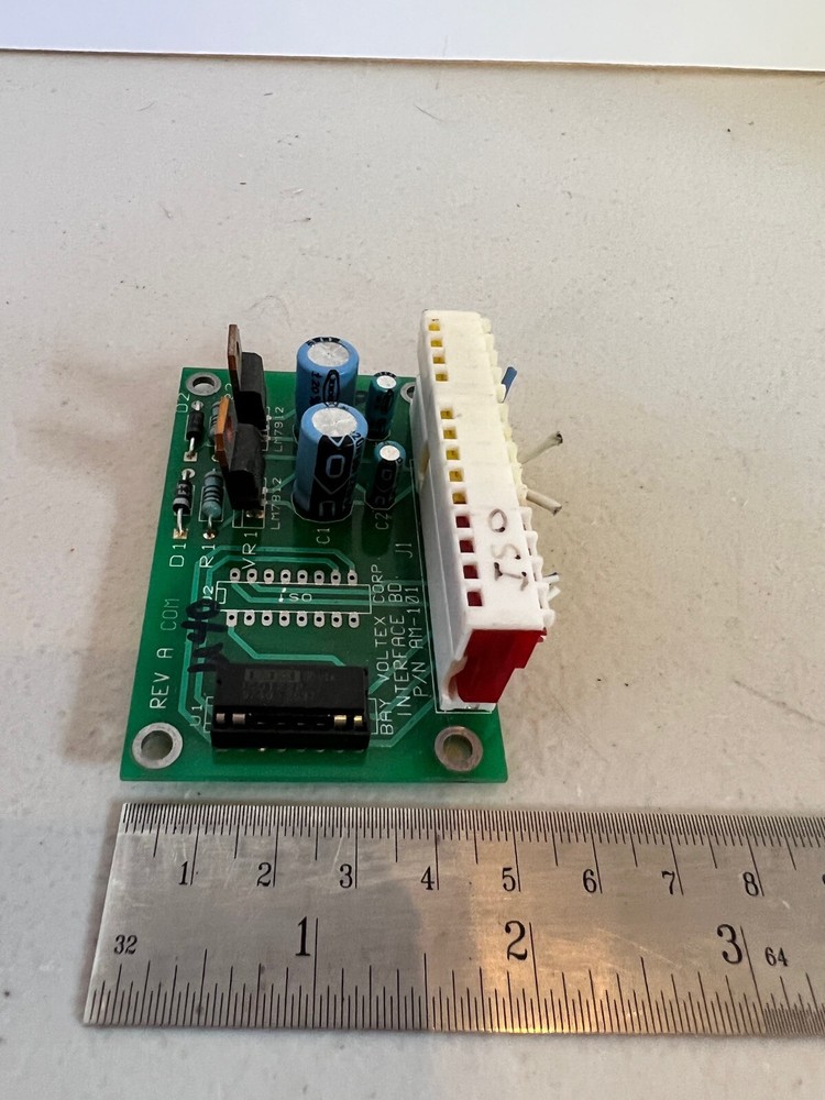 Bay Voltex Chiller AM-101 Circuit Interface Board Rev A PCB Semiconductor Spare
