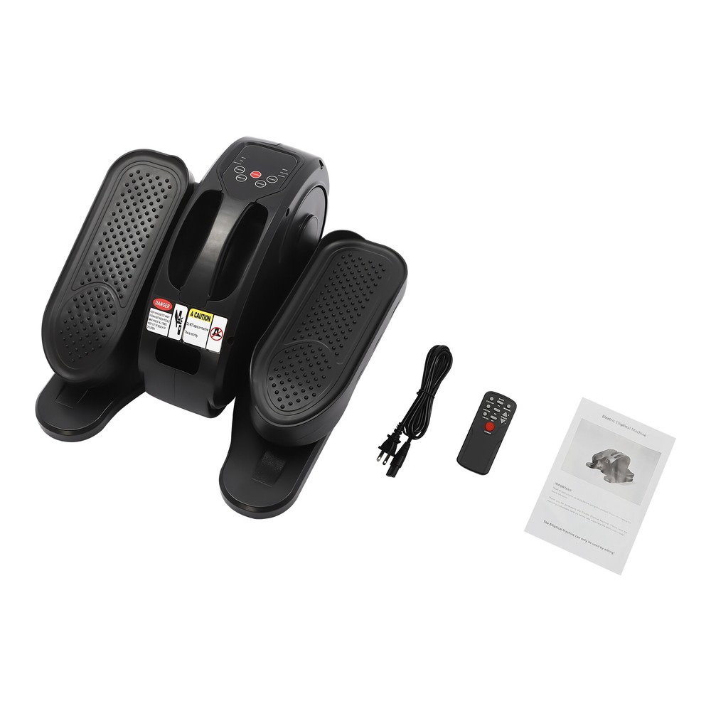 Mini Under Desk Electric Elliptical Machine with Remote Control for Leg Exercise
