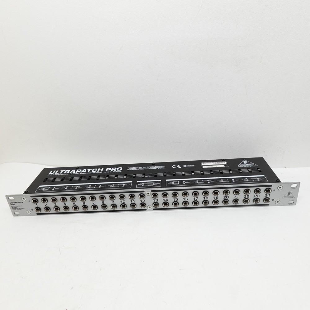 Ultrapatch Pro PX3000 3-Mods Multi-Functional 48-Point Balanced Patchbay