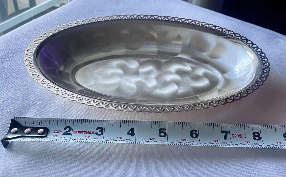 Ikora Germany Silver Plated 8” Tray