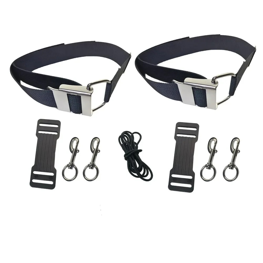 Scuba Diving Heavy Duty Technical Diving Sidemount Tank Strap Rigging Kit