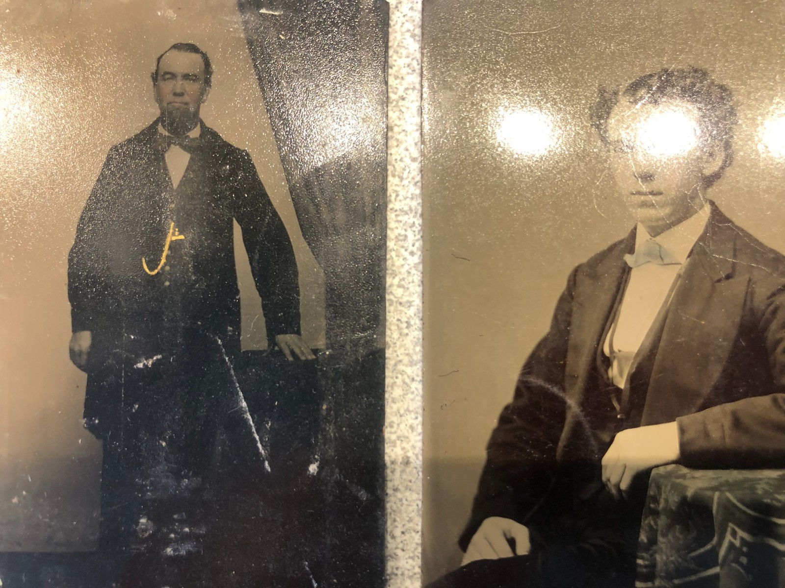 Lot of 11 CIVIL WAR ERA TINTYPE'S - Mixed Lot-Children-Adults-Military c.1860s