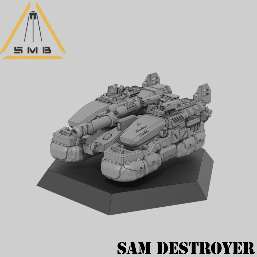 Sam Destroyer - 6mm Sir Mortimer Tank 2x