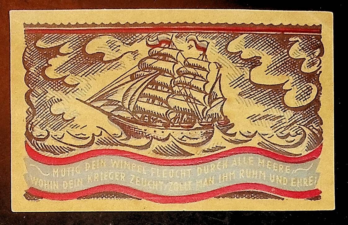 1921 Germany HANDELSKAMMER OLDENBURG 50 Phennig Banknote / Notgeld