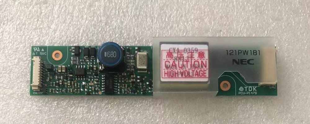 NEC LCD High Voltage Bar Boost Drivers Module 121PW181