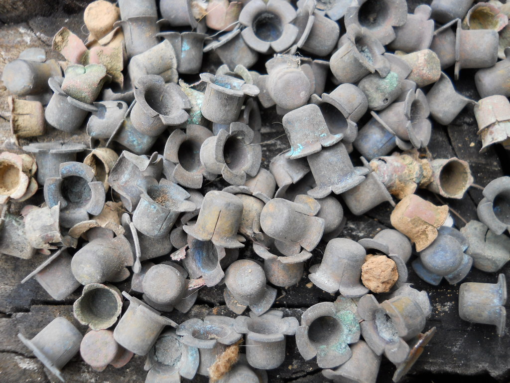 Rare Vintage Antique Civil War Relic Shot Confederate Miniball P-Cap Appomattox