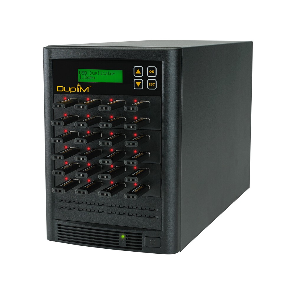 DupliM 1:23 USB Copy Tower SA - Stand-Alone Duplicator Burner Copier