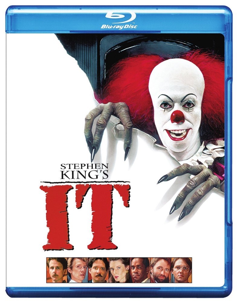 Stephen King's It Blu-ray Harry Anderson NEW