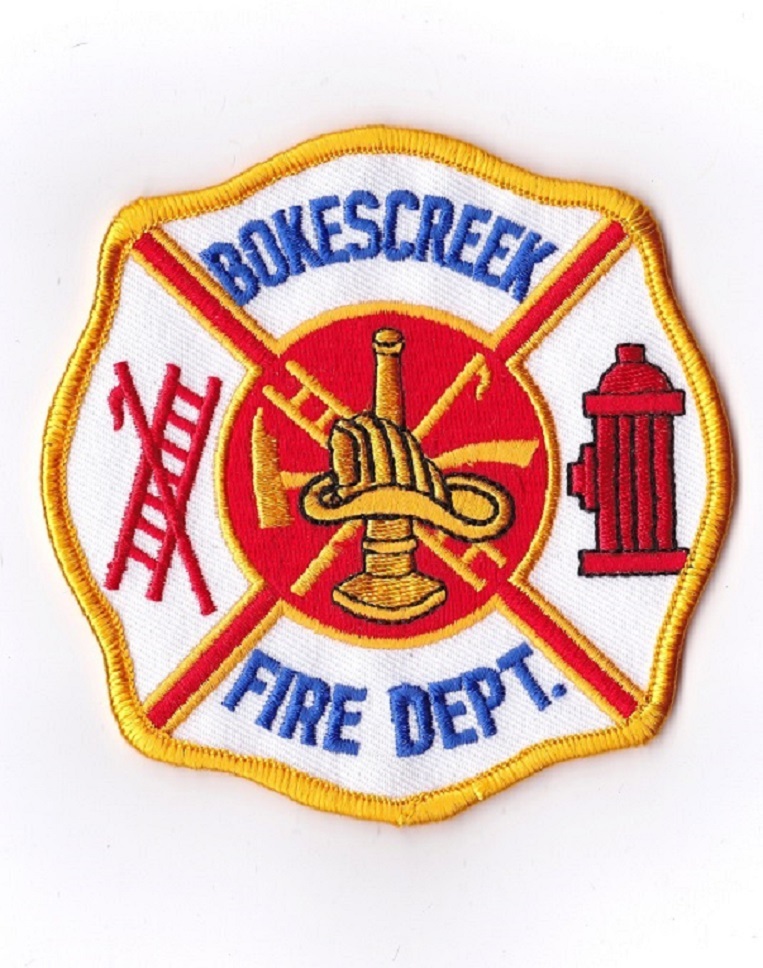 Bokescreek Fire Dept. Ohio Patch