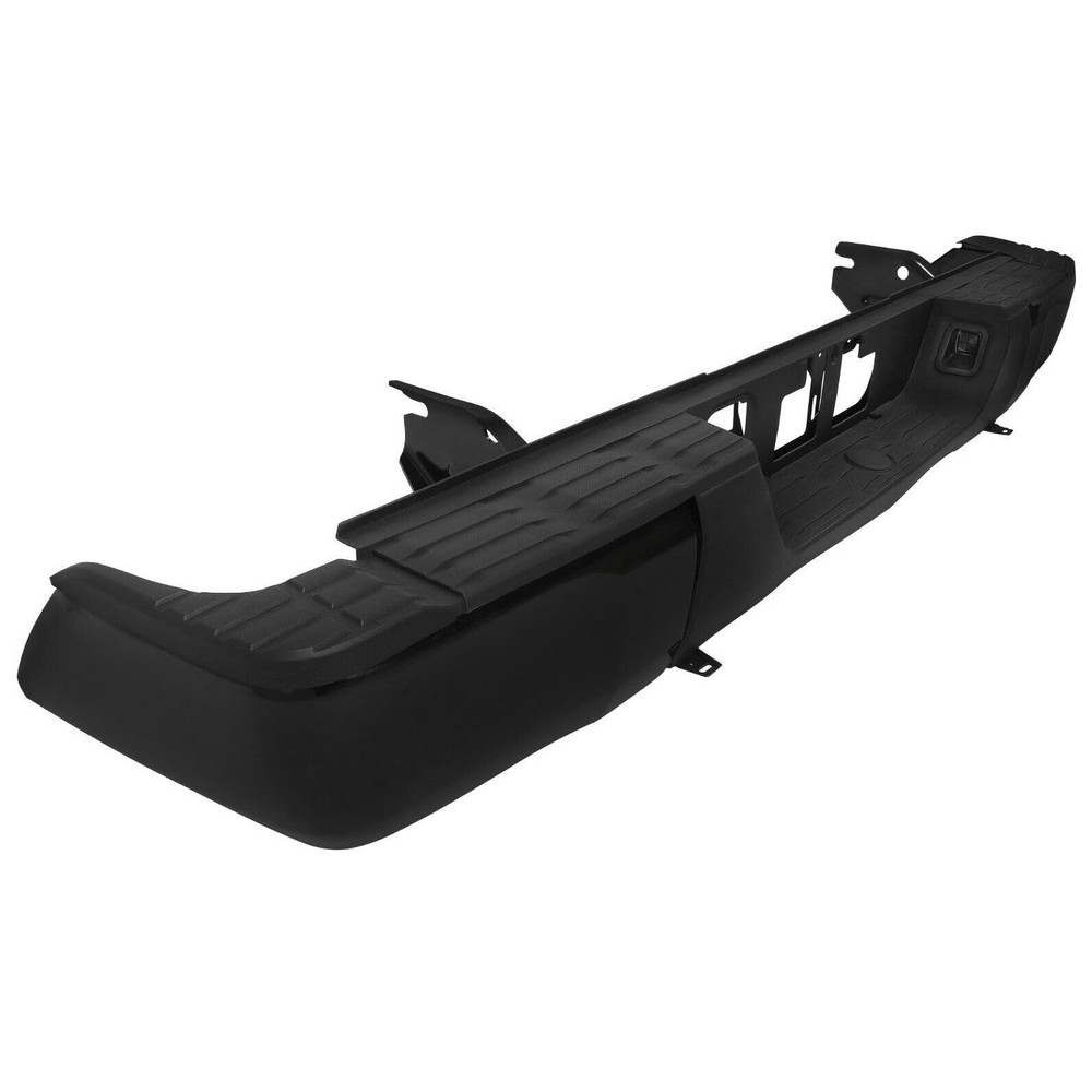 Black Steel Rear Step Bumper Complete Assembly 520570C061