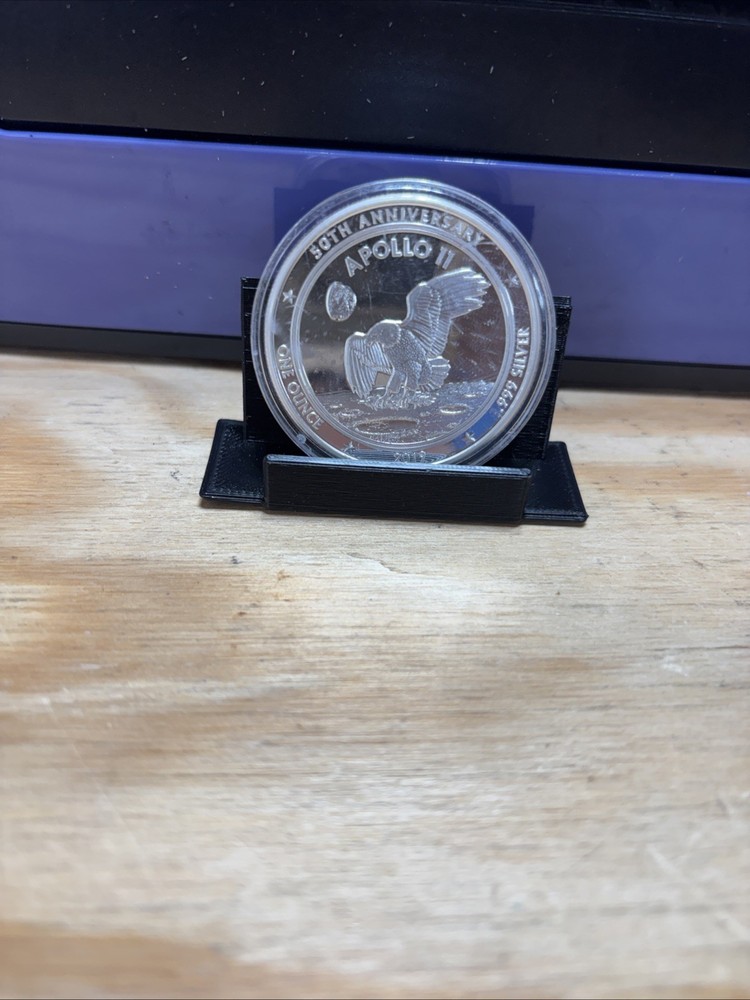 2019 P Apollo II  50th Anniversary Commemorative Coin Program  Silver .999