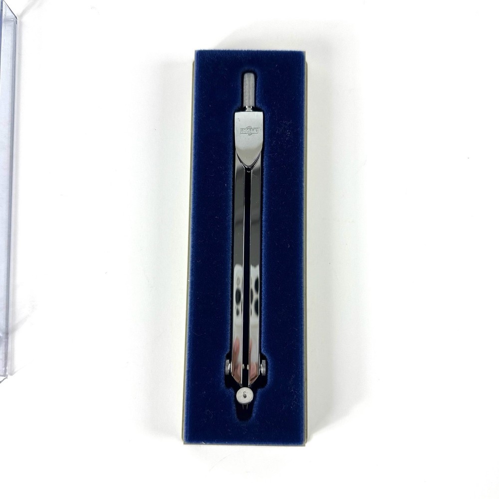 Ecobra Chrom C600 Compass Technical Drawing Drafting Made In Germany Vintage