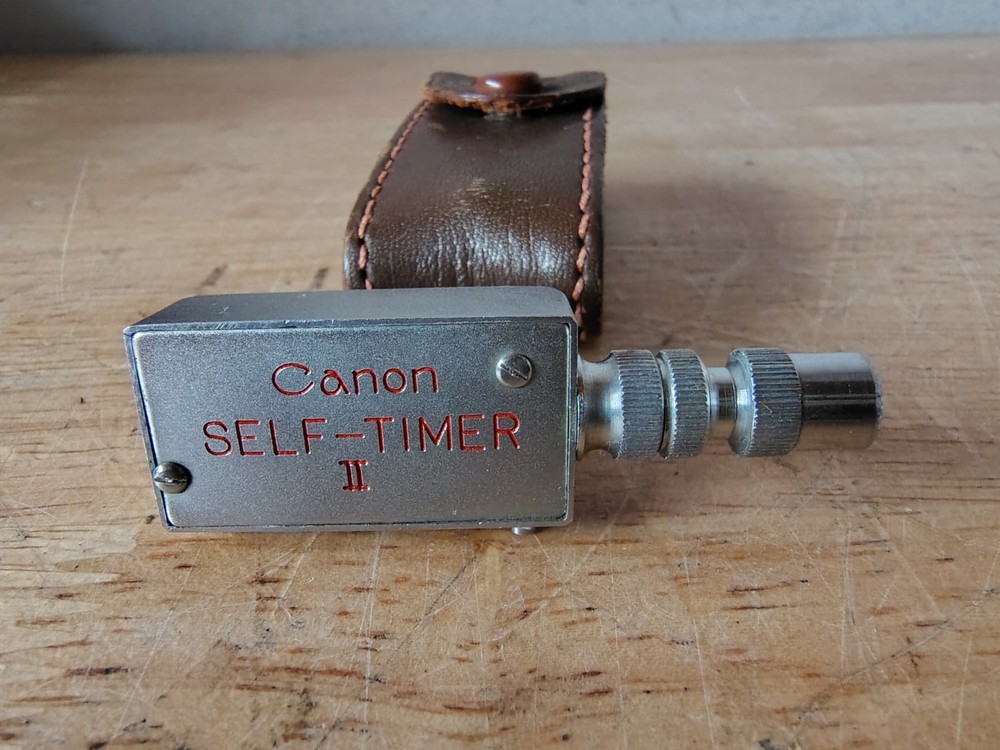 ⏯️[ MINT ] Canon Self Timer 2 Vintage Mechanical Camera Accessory From JAPAN