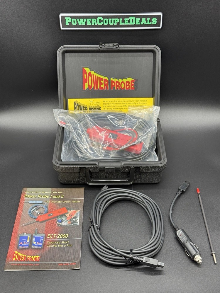 Power Probe 2 PP219FTC W/ Case Manual and Accessories New