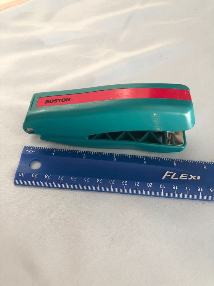 BOSTON Teal & Pink Stapler #AF