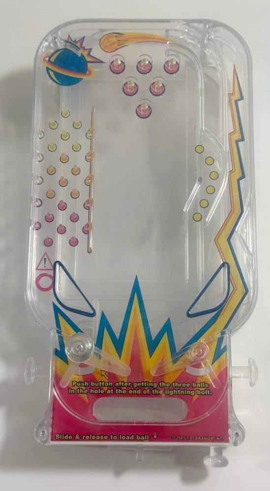 Pinball Machine Mini TE Brangs 9"x4.5" 2007