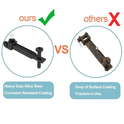A20-6014 Single Tow Hook Compatible with P-eterbilt/K-enworth with Pull Pin