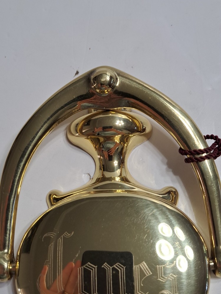 Solid Brass Door Knocker With Engraving “Jones”