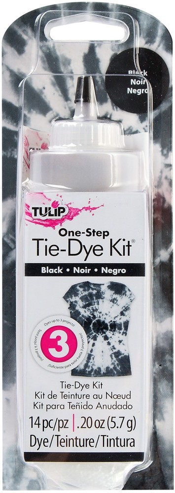 Tulip One-Step Tie-Dye Kit .20oz-Black