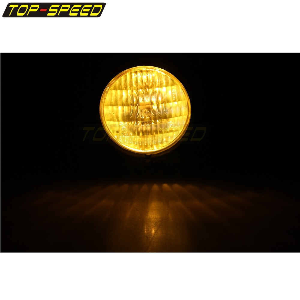 Chrome 4.5'' H4 Bates Style Headlight Front Lighting For Harley Bobber Chopper