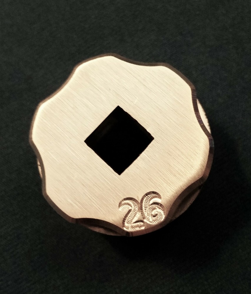 Fox GRIP 26mm Chamferless Fork Socket : Tool fits 2017-2024 Fox GRIP Forks