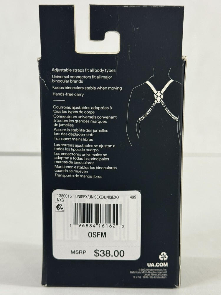 Under Armour 1380015 Tactical /Binocular Harness w/Adjustable Straps-Tan