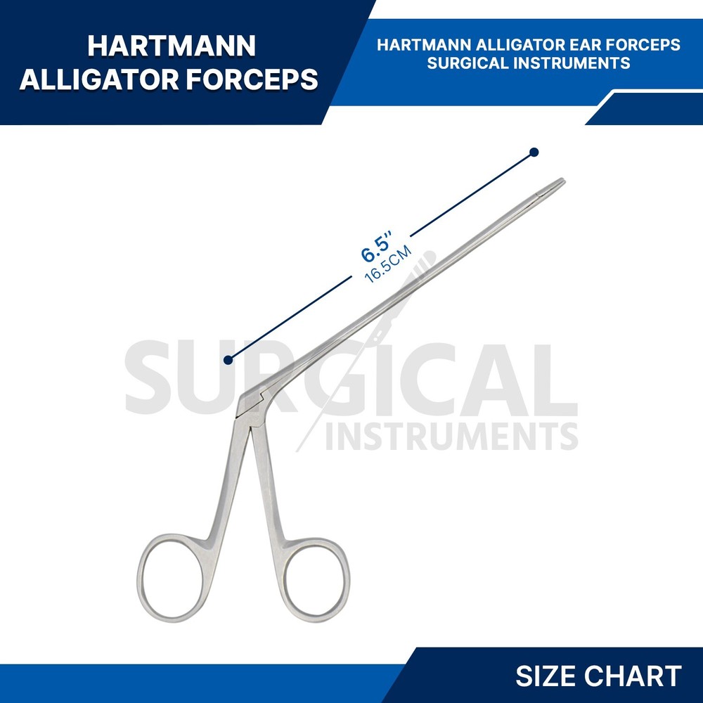 Alligator Forceps Surgical & Veterinary Instruments 6.5" Stainless German Grade