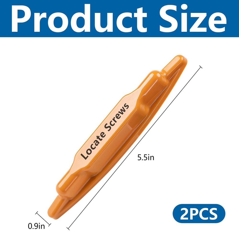 moonoom 2 Pcs Stud Finder Magnet, Powerful Magnetic Detector, 2Pc