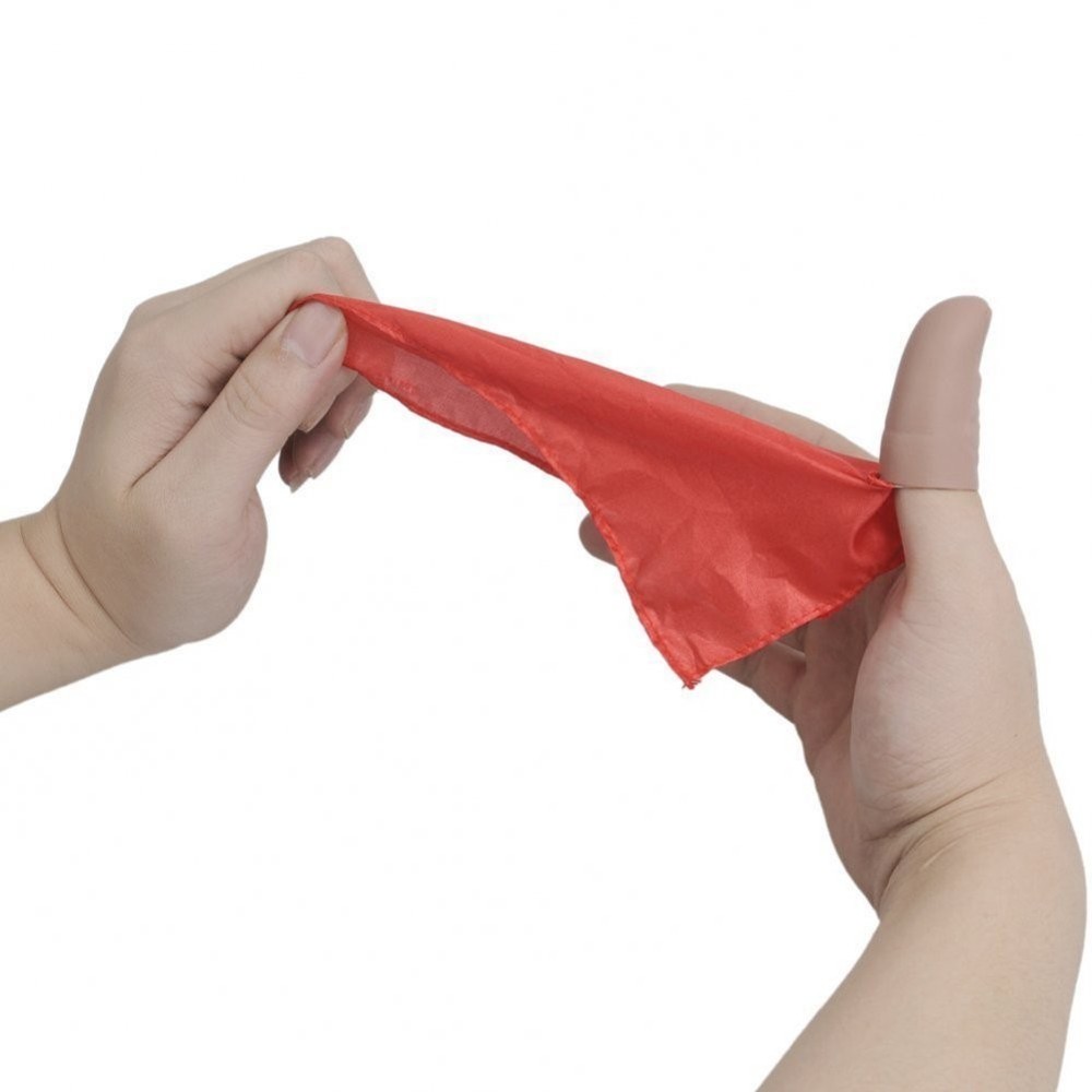Vanishing Scarf Magic Trick Fake Thumb Kit Easy Beginner Magic Illusion Set