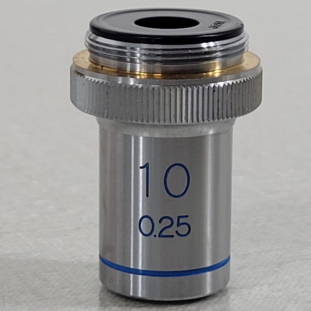 Swift 10X Mag Microscope Objective Lens 20mm Thread Mount Occular Optical .25 NA