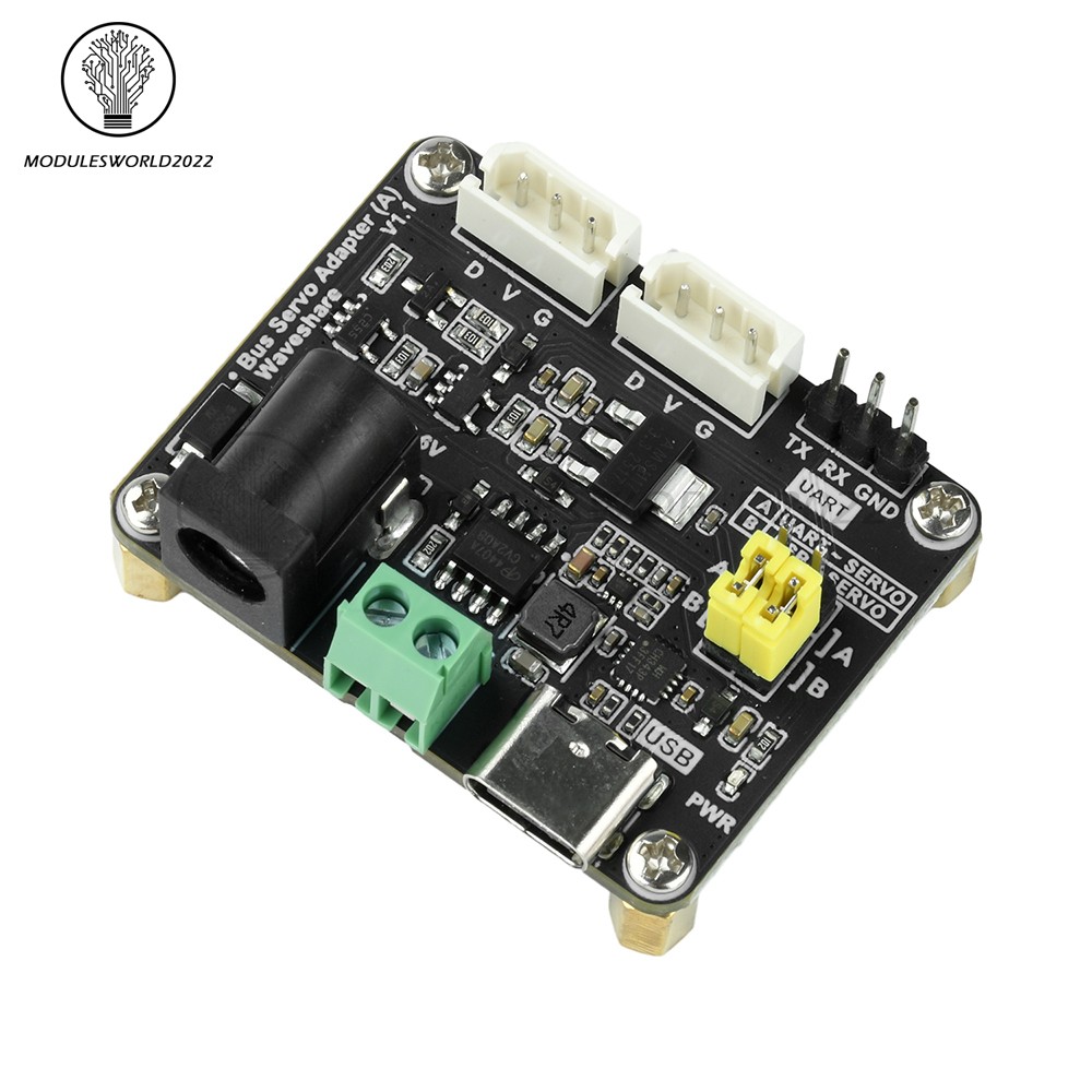 9-12.6V Serial Bus Servo Driver Module for ST/SC Series Robots/Raspberry Pi UART