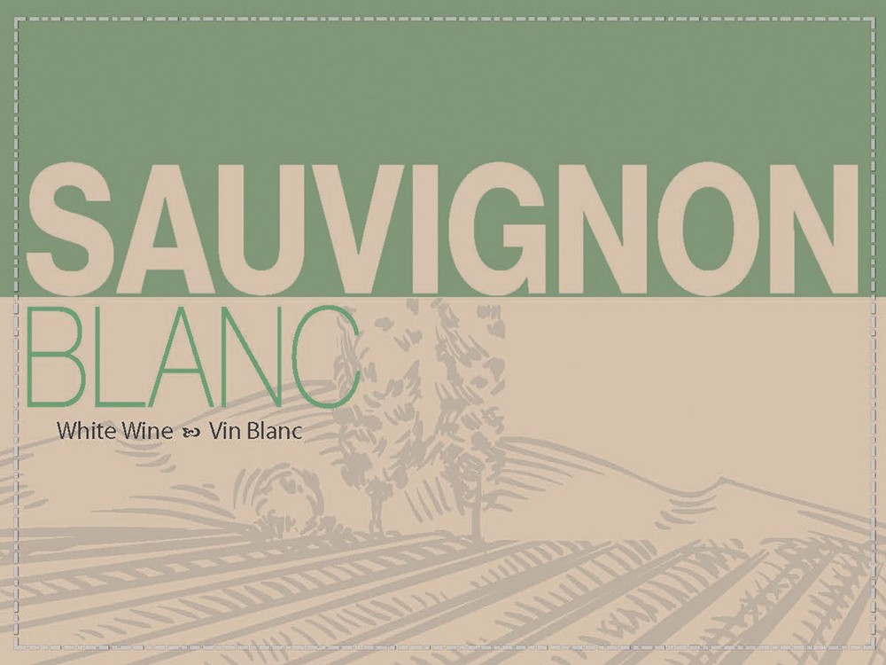 Sauvignon Blanc Wine Labels 30/Pack Varietal Collection