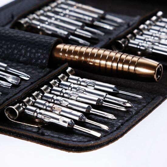 Pro Super 25 IN 1 Screw Driver Laptops Manual Tool Set Kit For iPhone Computer