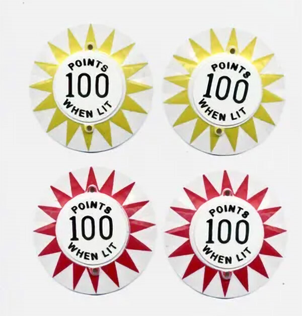 Bally NIP IT  Pinball Machine POP BUMPER CAP SET