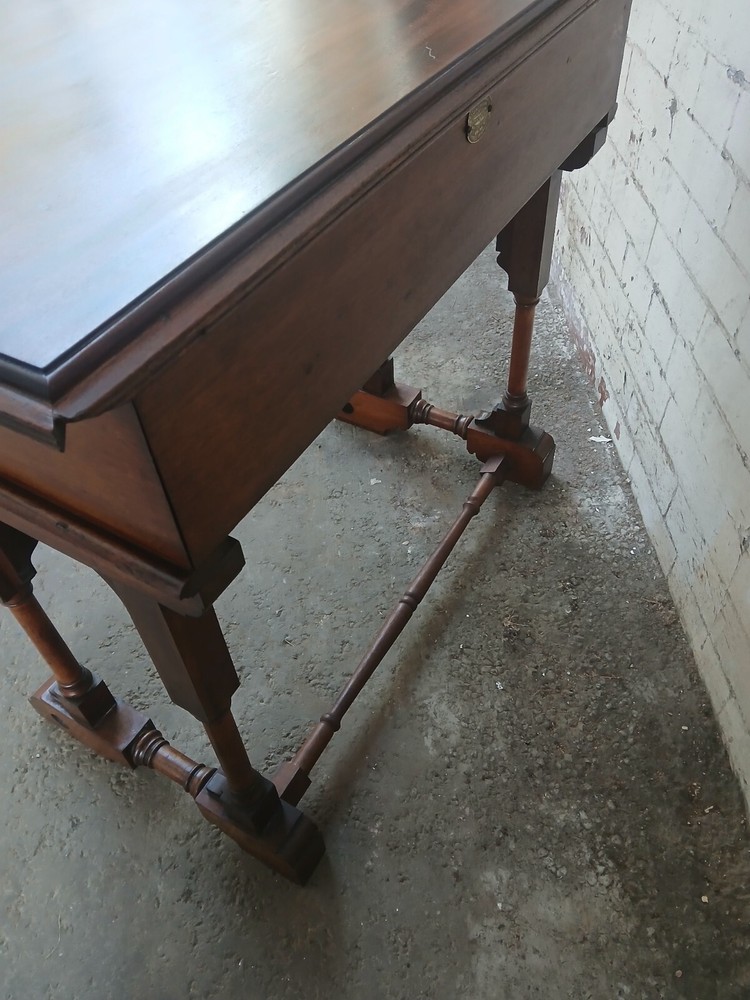 Victorian Mahogany Writing And Reading Desk,