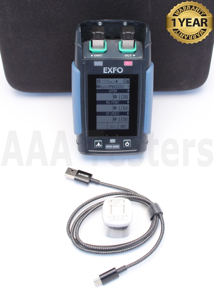 EXFO PPM-350D Next-Gen PON Optical Power Meter 350D