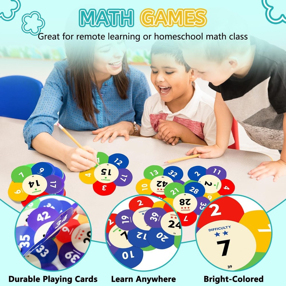 Math Game Multiplication Division STEM Toy
